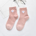Women Solid Lovely Patterned Harajuku Socks Cotton Casual Cute Animal New Year Gift Socks For Female Sweat Absorption Breathable