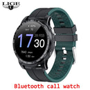 LIGE Men Smart Watch Men Bluetooth Call Waterproof Sports Fitness Watch Health Tracker Weather smartwatch Women For Android Ios