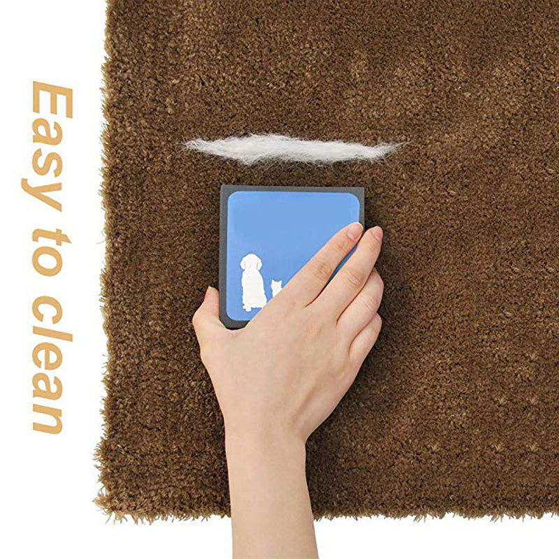 Static Electricity Animal Cat Dog Brush Foam Sponge Pet Hair Fur Remover Cleaner Household Car Seats Beds Mats Cleaning Tools