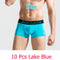 10 PCS Jack Claude Men Underwear Boxers Brand Men Boxer Shorts Modal Sexy Cueca Boxer Mens 10 pcs Underwear Male Underpants
