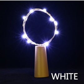 2M 20 LED New Year Christmas Decorations Wine Jar Bottle Lights Cork Battery Powered for Home Christmas Tree Decorations 2020