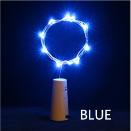 2M 20 LED New Year Christmas Decorations Wine Jar Bottle Lights Cork Battery Powered for Home Christmas Tree Decorations 2020