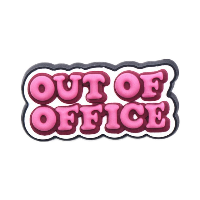 Original Shoe Charms Pink Roller Skates Girl Boxing Gloves Lips High heels Shoe Decoration Accessories for Croc jibz Kids Party