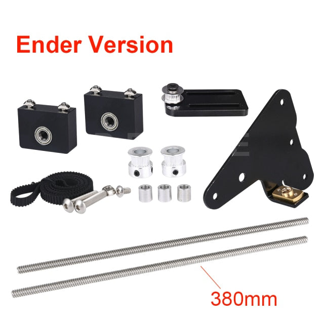 1set Creality Ender 3 CR-10 dual Z axis upgrade kit for Ender 3 Pro 3D printer parts