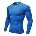 Quick Dry Workout Running Shirt Compression Fitness Tops Breathable Gym T-shirts Clothing Rashguard Male Sport Shirts Men