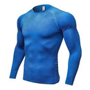 Quick Dry Workout Running Shirt Compression Fitness Tops Breathable Gym T-shirts Clothing Rashguard Male Sport Shirts Men
