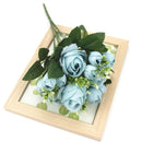 A bunch of beautiful artificial peony roses silk flowers DIY home garden party wedding decoration artificial flowers