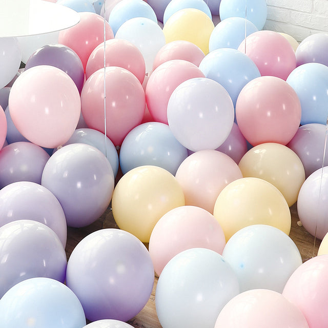 10/20/30Pcs 5/10/12inch Macaron Latex Balloons Pastel Candy Balloon Wedding Birthday Party Decor Baby Shower Decor Air Globos