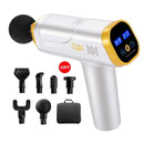 Massage Gun Fascia Gun Neck Massager Vibration Fitness Equipment Noise Reduction Design Electric Massager Relax Muscle