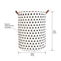 New 1PC Foldable Laundry Basket Large Capacity Laundry Hamper Dirty Clothes Storage Organizer Bucket Homehold Storage Bag