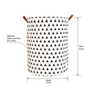 New 1PC Foldable Laundry Basket Large Capacity Laundry Hamper Dirty Clothes Storage Organizer Bucket Homehold Storage Bag