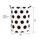 New 1PC Foldable Laundry Basket Large Capacity Laundry Hamper Dirty Clothes Storage Organizer Bucket Homehold Storage Bag