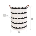 New 1PC Foldable Laundry Basket Large Capacity Laundry Hamper Dirty Clothes Storage Organizer Bucket Homehold Storage Bag