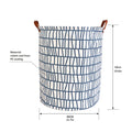 New 1PC Foldable Laundry Basket Large Capacity Laundry Hamper Dirty Clothes Storage Organizer Bucket Homehold Storage Bag
