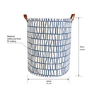 New 1PC Foldable Laundry Basket Large Capacity Laundry Hamper Dirty Clothes Storage Organizer Bucket Homehold Storage Bag