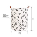 New 1PC Foldable Laundry Basket Large Capacity Laundry Hamper Dirty Clothes Storage Organizer Bucket Homehold Storage Bag