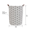 New 1PC Foldable Laundry Basket Large Capacity Laundry Hamper Dirty Clothes Storage Organizer Bucket Homehold Storage Bag
