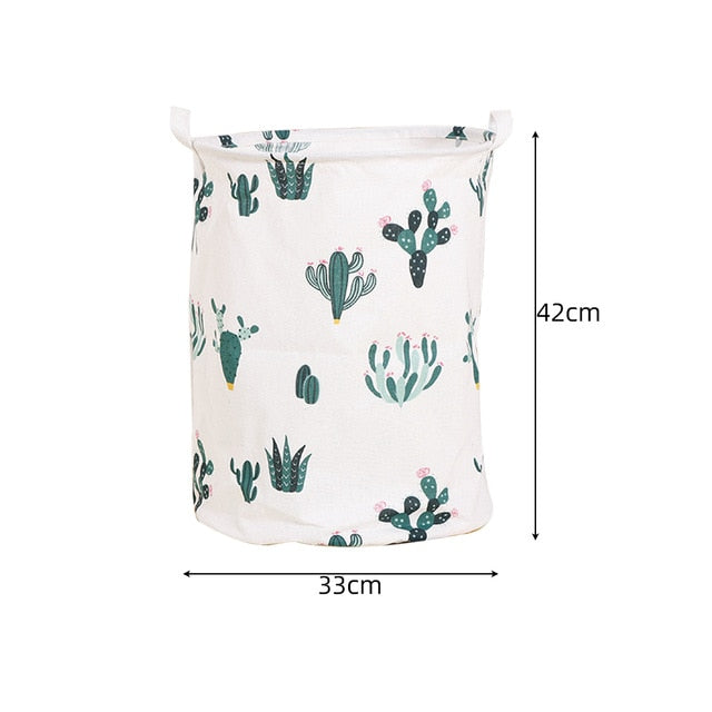 New 1PC Foldable Laundry Basket Large Capacity Laundry Hamper Dirty Clothes Storage Organizer Bucket Homehold Storage Bag