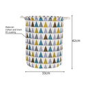 New 1PC Foldable Laundry Basket Large Capacity Laundry Hamper Dirty Clothes Storage Organizer Bucket Homehold Storage Bag