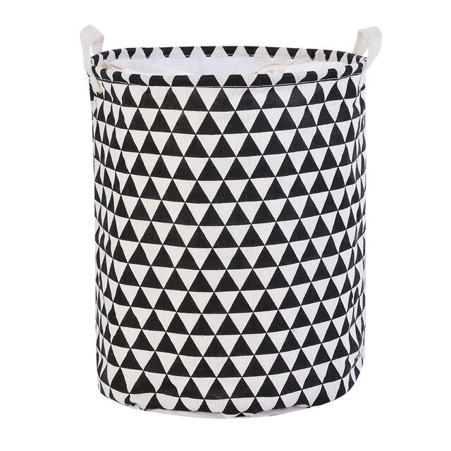 New 1PC Foldable Laundry Basket Large Capacity Laundry Hamper Dirty Clothes Storage Organizer Bucket Homehold Storage Bag