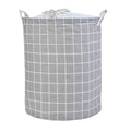 New 1PC Foldable Laundry Basket Large Capacity Laundry Hamper Dirty Clothes Storage Organizer Bucket Homehold Storage Bag