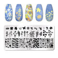 PICT YOU Nail Stamping Plate Geometric Line DIY Image Plate Stencil For Nails Polish Printing Stamping Templates Design Tools