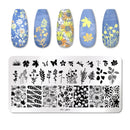 PICT YOU Nail Stamping Plate Geometric Line DIY Image Plate Stencil For Nails Polish Printing Stamping Templates Design Tools
