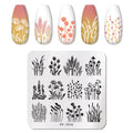 PICT YOU Nail Stamping Plate Geometric Line DIY Image Plate Stencil For Nails Polish Printing Stamping Templates Design Tools