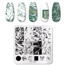PICT YOU Nail Stamping Plate Geometric Line DIY Image Plate Stencil For Nails Polish Printing Stamping Templates Design Tools