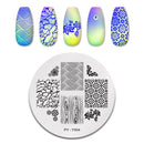 PICT YOU Nail Stamping Plate Geometric Line DIY Image Plate Stencil For Nails Polish Printing Stamping Templates Design Tools