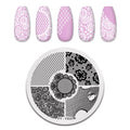 PICT YOU Nail Stamping Plate Geometric Line DIY Image Plate Stencil For Nails Polish Printing Stamping Templates Design Tools
