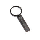 Personalized Music Spotify Scan Code Keychain For Women Men Stainless Steel Keyring Custom Laser Engrave Spotify Code Jewelry