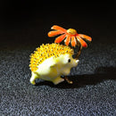 CINDY XIANG Cute Hedgehog Brooch Fashion Daisy Brooches For Women Animal Jewelry Funny Winter Design High Quality New 2020
