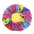 Baby Silky Satin Bonnet Sleep Cap Children Girl Night Turban Children Solid Headwear Cute Headwrap Hat Fashion Hair Wear