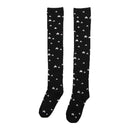 Black White Striped Long Stocking Women Warm Cotton Over The Knee Socks Sexy Thigh High Stockings Autumn Winter New 1 Pair