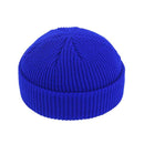 New Unisex Beanie Hat Ribbed Knitted Cuffed Winter Hat Warm Short Beanie Casual Solid Color Skullcap Baggy For Adult Men Beanie
