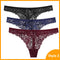 3 Pcs Panties Underwear Woman Lace Thong G String Sexy Briefs Lingerie Woman Thong T-back Lace Female Low Waist Women's Panties