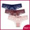 3 Pcs Panties Underwear Woman Lace Thong G String Sexy Briefs Lingerie Woman Thong T-back Lace Female Low Waist Women's Panties