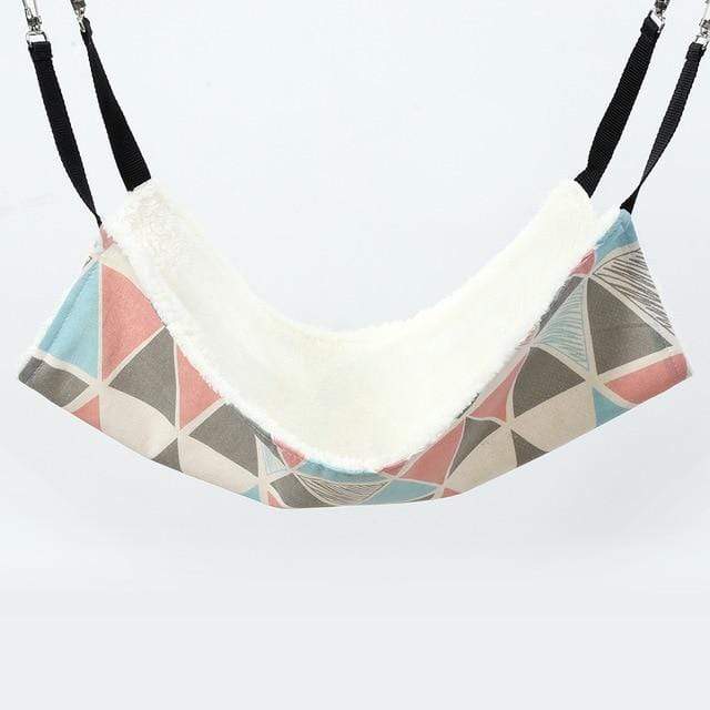 Designer Pet Hammock Cotton Mouse Ferrets Guinea Pig Cat Hanging Bed for Cats Rodents Hammock for Hamster Pets Supplies
