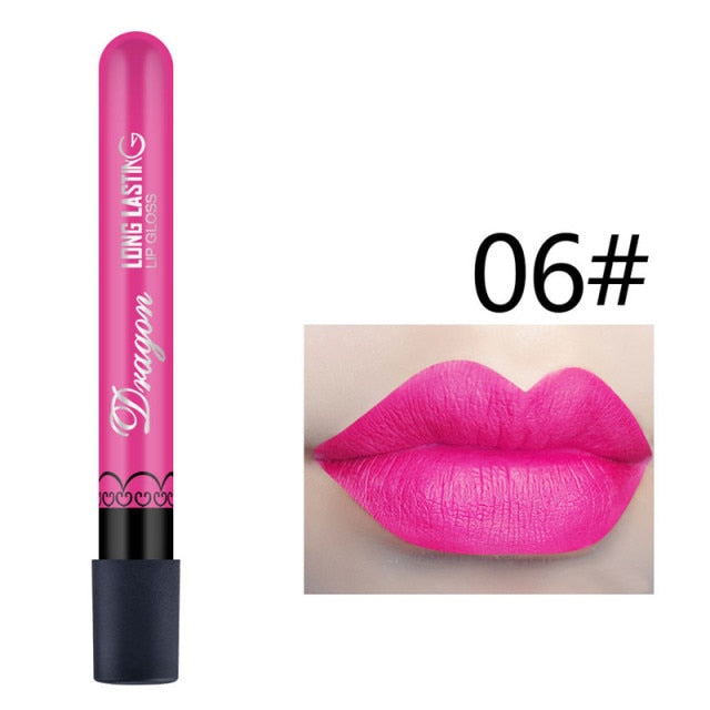 Tattoo Waterproof Lip Gloss Sexy Long Lasting Nutritious Matte Not Fade Lipstick Liquid Makeup Tools