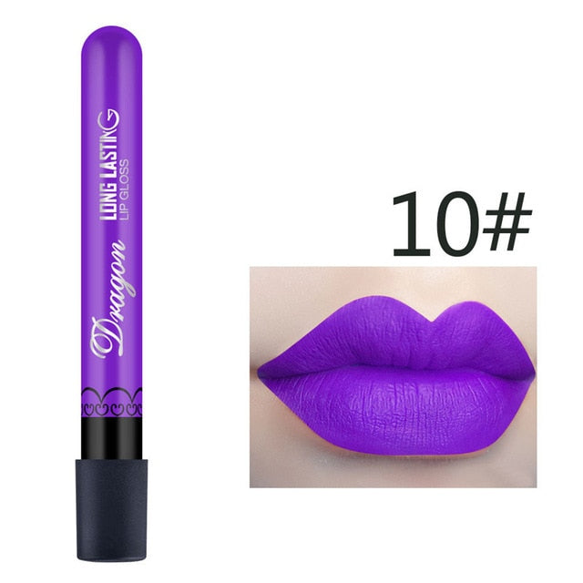 Tattoo Waterproof Lip Gloss Sexy Long Lasting Nutritious Matte Not Fade Lipstick Liquid Makeup Tools