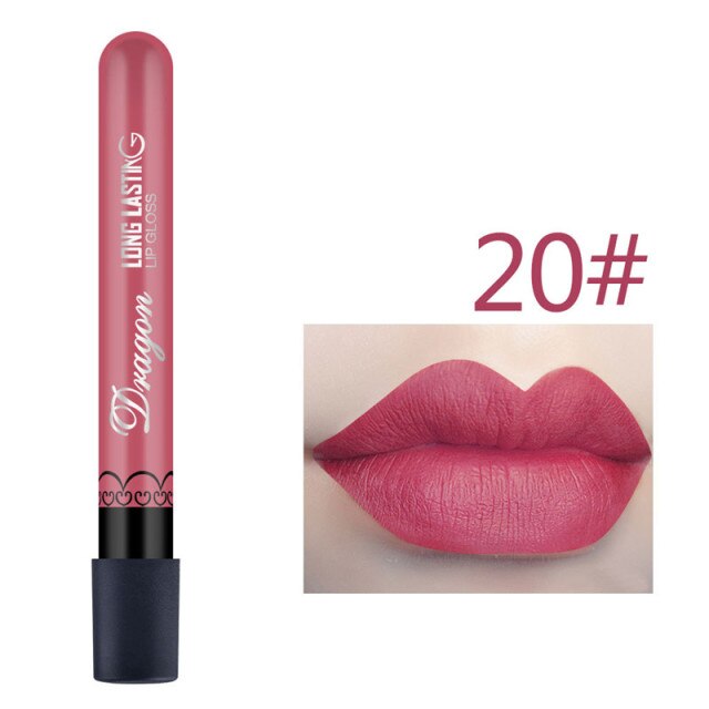Tattoo Waterproof Lip Gloss Sexy Long Lasting Nutritious Matte Not Fade Lipstick Liquid Makeup Tools
