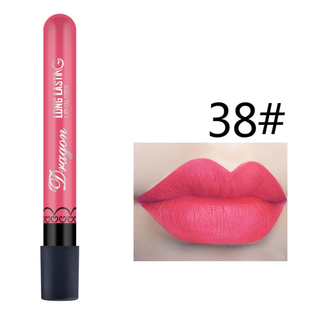 Tattoo Waterproof Lip Gloss Sexy Long Lasting Nutritious Matte Not Fade Lipstick Liquid Makeup Tools