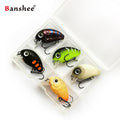 Banshee 28mm 2g Mini Crankbaits Fishing sinking Wobbler For Pike/Trolling Rattling Baits Set Perch Fishing Lure Artificial Hard