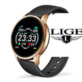LIGE 2020 New Smart Watch Men Heart Rate Blood Pressure Information Reminder Sport Waterproof Smart Watch for Android IOS Phone