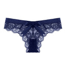 Amazing Women Lingerie G String Lace Underwear Female Bow Sexy T-Back Thong Lady Transparent Low Waist Panties