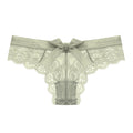 Amazing Women Lingerie G String Lace Underwear Female Bow Sexy T-Back Thong Lady Transparent Low Waist Panties