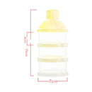 3 / 4 layers Bear Style Portable Baby Food Storage Box Essential Cereal Infant Milk Powder Box Toddle Snacks Container ZXH