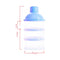 3 / 4 layers Bear Style Portable Baby Food Storage Box Essential Cereal Infant Milk Powder Box Toddle Snacks Container ZXH