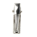 50pcs/lot Metal Crocodile Clips Cable Lead Testing Metal Alligator Clips Clamps Hair Clips Hairpins 35mm-75mm